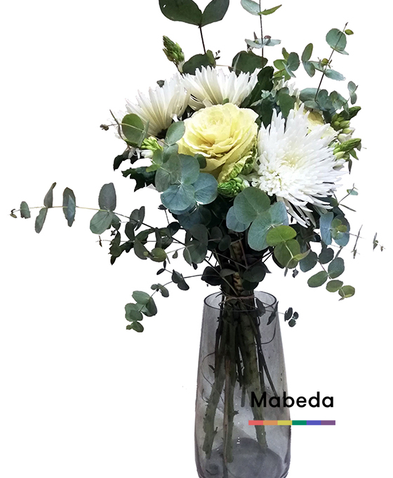 Envío a Domicilio en Madrid de Flores Blancas